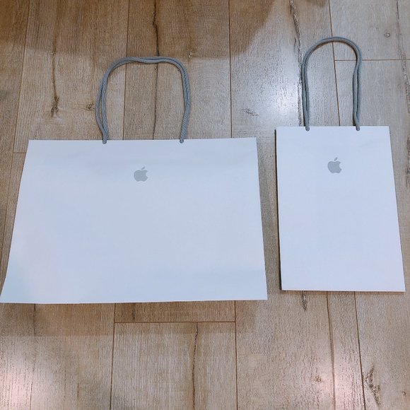 Apple Bags Apple Empty Paper Shopping Gift Bags Poshmark